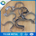Supply galvanized u bolt pipe clamp Pipe fixing PVC pipe buckle